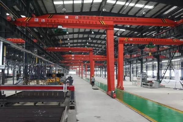中國西部綠色建筑基地鋼構(gòu)項(xiàng)目建成投產(chǎn)
