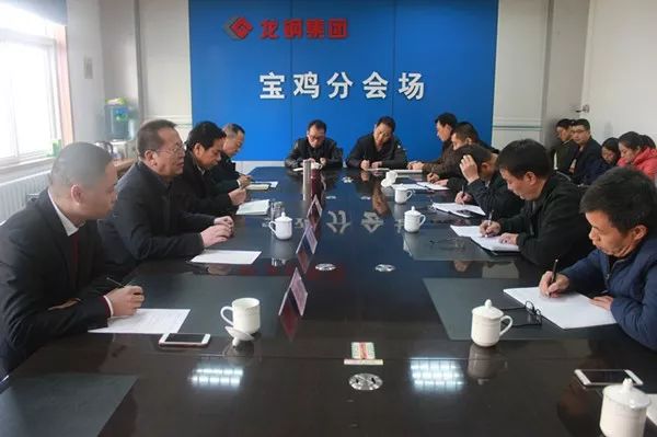 唐鑫、劉光明到寶軋公司慰問(wèn)