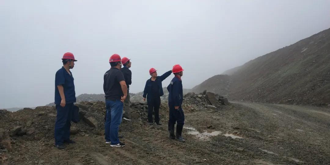 中國有色西安勘察設計研究院技術人員來大西溝進行技術交流指導