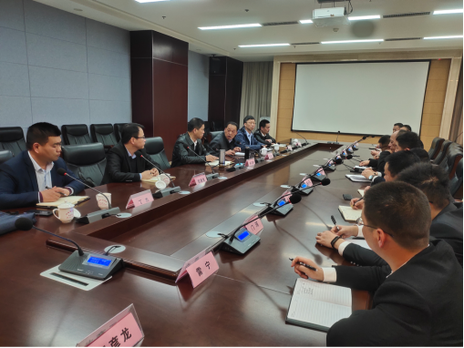 楊召朋調研指導禹拓公司工作 楊召朋調研指導禹拓公司工作