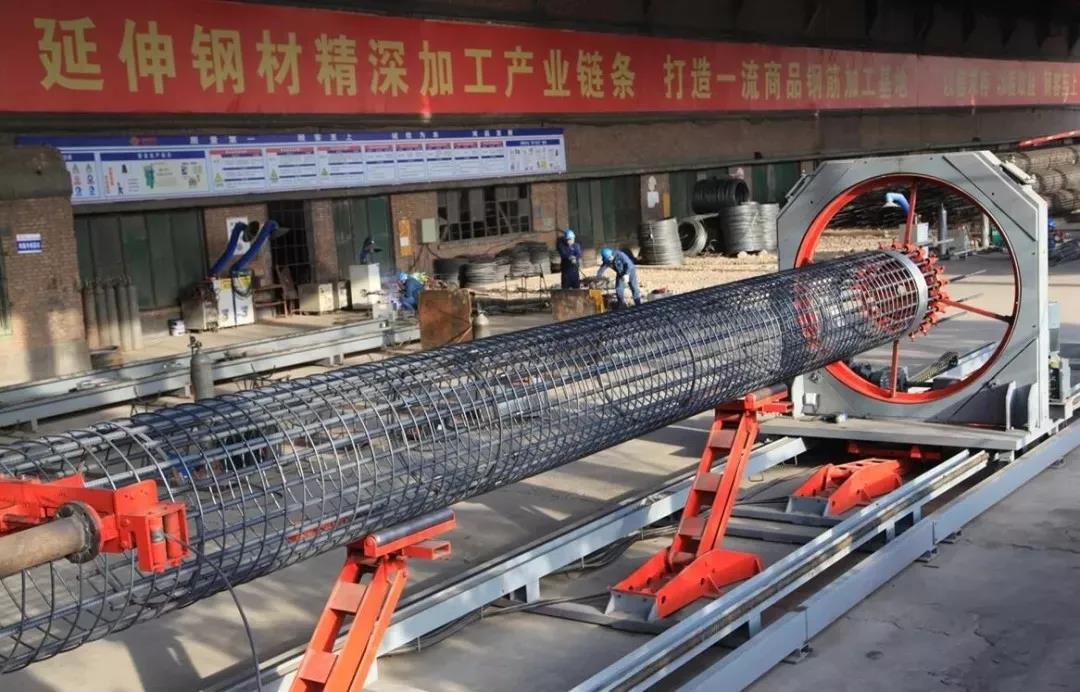 龍鋼集團(tuán)鋼筋網(wǎng)籠生產(chǎn)勢頭強(qiáng)勁 龍鋼集團(tuán)鋼筋網(wǎng)籠生產(chǎn)勢頭強(qiáng)勁